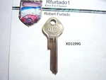 Key Blank For Chrysler - Dodge Plymouth Desoto 1952 To 1956 Trunk (xo1199g). Fixed Price $7.95.