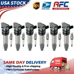 Spark Plugs+ignition Coil For Volvo S60 Xc70 Xc90 Land Rover Lr2 L6 3.2l Uf594. Fixed Price $69.34.