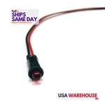 American Autowire 500215, One Red L.e.d. Light 5/32 Dia Black Plastic Performanc. Fixed Price $28.18.