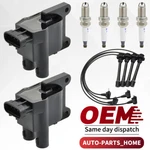 2x Ignition Coil & Wireset 4x Platinum Spark Plug For Toyota Solara 2.2l Uf180. Fixed Price $44.74.