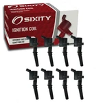 8 Pc Sixity Auto Ignition Coils For 1998-2011 Lincoln Town Car 4.6l V8 Spark Ve. Fixed Price $42.36.