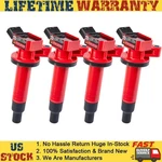 4 Ignition Coil Bobina For 1999-2008 Toyota Corolla, 2003-08pontiac L4 1.8 Uf247. Fixed Price $49.99.