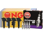 Ngk 4 Cop Ignition Coils Ruthenium Hx Spark Plugs Kit For Chrysler Dodge Jeep. Fixed Price $152.95.