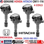 Genuine Hitachi Ignition Coils For 2009-2016 Honda Fit Cr-z City 1.5l, Cm11-116. Fixed Price $126.88.
