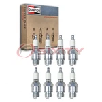 8 Pc Champion Industrial Spark Plugs For 1929-1930 Roosevelt Eight Ignition Vu. Fixed Price $39.63.