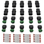 Muyi 10 Kit 2 Pin Weather Pack Connector For 20-14 Awg Wire Harness 2.5mm Series. Fixed Price $15.85.