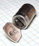 Vintage 1937- 1947 Ford Hurd Ignition Lock Cylinder. Fixed Price $134.50.