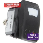 Quickcar 52-602, One Black Plastic Rocker Switch Lighted On /off Blue Performanc. Fixed Price $38.39.