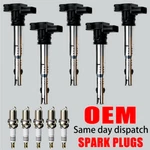 5x Oem Ignition Coil & Iridium Spark Plug For Vw Jetta Beetle Golf 2.5l L5 Uf575. Fixed Price $55.06.