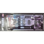 R And M Specialties Spark Plug Wire Loom Sbc Black Vertical Style- 1101-90-k. Fixed Price $119.69.
