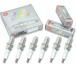 6 Pcs Ngk Laser Platinum Spark Plugs For 1998-2000 Bmw 323i 2.5l L6 - Engine Aj. Fixed Price $57.53.