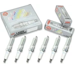 6 Pcs Ngk Laser Platinum Spark Plugs For 2007-2011 Jeep Wrangler 3.8l V6 - Zw. Fixed Price $70.47.