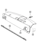 Genuine Mopar Rear Shelf Panel Support 68249629aa. Fixed Price $3.19.