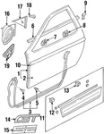 Genuine Ford Body Side Molding F52z-5820879-ptm. Fixed Price $161.20.