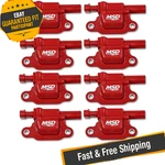 Msd 82668 Red Square Blaster Coils 8-pack For 14-20 Gm Lt Direct Injected Engine. Fixed Price $571.14.