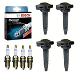 Uf314 Ignition Coil & Bosch Platinum Spark Plug For Toyota Celica Matrix 1.8l. Fixed Price $72.99.