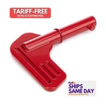 Quickcar 55-006, One Red Aluminum Handle Replacement For Qrp55-030 Performance. Fixed Price $41.00.