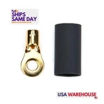 Quickcar 57-475, 2 Pack Natural Copper Ring Terminal #10 8-10 Ga. Pair W/heat Sh. Fixed Price $21.26.