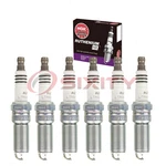 6 Pc Ngk Ruthenium Hx Spark Plugs For 2007-2010 Saturn Outlook 3.6l V6 Jc. Fixed Price $75.14.