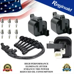 Ignition Coils+spark Plugs+wire For Montero Sport Mitsubishi Uf196 Uf197. Fixed Price $83.62.