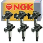 6 Pcs Ngk Ignition Coil For 2005-2009 Cadillac Sts 3.6l V6 - Spark Plug Tune Jh. Fixed Price $330.59.