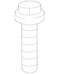 Genuine Audi Ignition Coil Bolt N-912-292-01. Fixed Price $3.01.