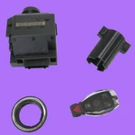 2003-2009 Mercedes W211 W209 Ignition Switch Module W/ Key 2115451408 Tested. Fixed Price $167.19.
