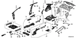 Genuine Honda Gusset R Rear Bulkhead 66521-tr5-a00zz. Fixed Price $23.48.
