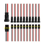 12 Kit 2 Pin Way Electrical Wire Connector Waterproof Connec.... Fixed Price $21.15.