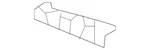 Genuine Honda Rear Body Reinforcement 66118-sdn-a00zz. Fixed Price $112.35.