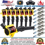 8 Pack Ignition Coils & Platinum Spark Plugs Sp479 For Ford Lincoln Dg508 Triton. Fixed Price $67.95.