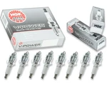 8 Pcs Ngk V-power Spark Plugs For 1970-1971 Plymouth Cuda 6.3l 7.2l V8 - Et. Fixed Price $32.31.