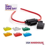 Quickcar 50-955, One In-line Atc Fuse Holder 12 Gauge Plastic Black Performance. Fixed Price $24.99.