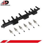 Ignition Coil & 6 Spark Plug For Jeep Cherokee Xj Wrangler Tj 4.0l L6 Cuf296. Fixed Price $57.99.