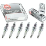 6 Pcs Ngk V-power Spark Plugs For 2001 Dodge Ram 2500 Van 3.9l V6 - Engine Mt. Fixed Price $27.04.