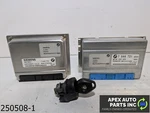 Oem 2002-2005 Bmw 325i 2.5l Engine Computer Ecu Control Module Key Ignition Set. Fixed Price $239.99.