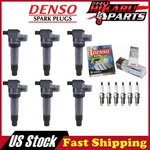 6x Denso Spark Plug Kits & Ignition Coil For Hyundai Santa Fe Sonata Kia. Fixed Price $124.42.