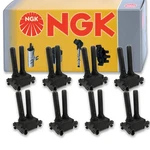 8 Pcs Ngk Ignition Coil For 2006-2008 Dodge Magnum 5.7l 6.1l V8 - Spark Plug Xu. Fixed Price $295.90.