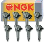 8 Pcs Ngk Ignition Coil For 2008-2014 Lexus Is F 5.0l V8 - Spark Plug Tune Mw. Fixed Price $330.82.