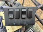 86-93 Toyota Supra Oem Cruise Control Rear Defrost Coin Switches W/ Switch Bezel. Fixed Price $79.97.