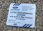 Ford Motorsport Msd Extra Performance Ignition Decal M-12199-c301 Replacement. Fixed Price $19.99.