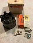 New Distributor Cap. Point Set & Condenser 1960-1961 Chevy Corvair. Fixed Price $12.99.