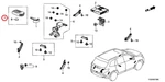 Genuine Honda - Oem P/n 72147-tg7-aa1 Fob Assembly, Entry Keyless (driver 1). Fixed Price $79.75.