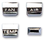 1967 Ford Mustang/mercury Cougar; Air Conditioning Control Knob Set; 4 Pieces. Fixed Price $28.99.