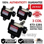 Denso X3 Ignition Coils For 1995-2004 Toyota Tundra 4runner 3.4l V6 90919-02212. Fixed Price $126.36.