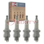 4 Pc Champion Copper Plus Spark Plugs For 1932 Plymouth Model Pb Ignition Lg. Fixed Price $19.57.