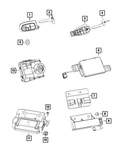 Genuine Mopar Ignition Switch Module 68395947aa. Fixed Price $131.08.