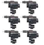 Set Of 6 Hitachi Direct Ignition Coils For Nissan 300zx V6 3.0l Turbo 1990-1996. Fixed Price $278.95.