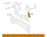 Gm Oem 03-08 Vibe Rear Body Floor Body-corner Reinf 88969722. Fixed Price $52.04.