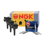 Ngk 3 Ignition Coils And 6 Iridium Ix Spark Plugs Kit For Lexus Toyota 3.0l V6. Fixed Price $243.95.